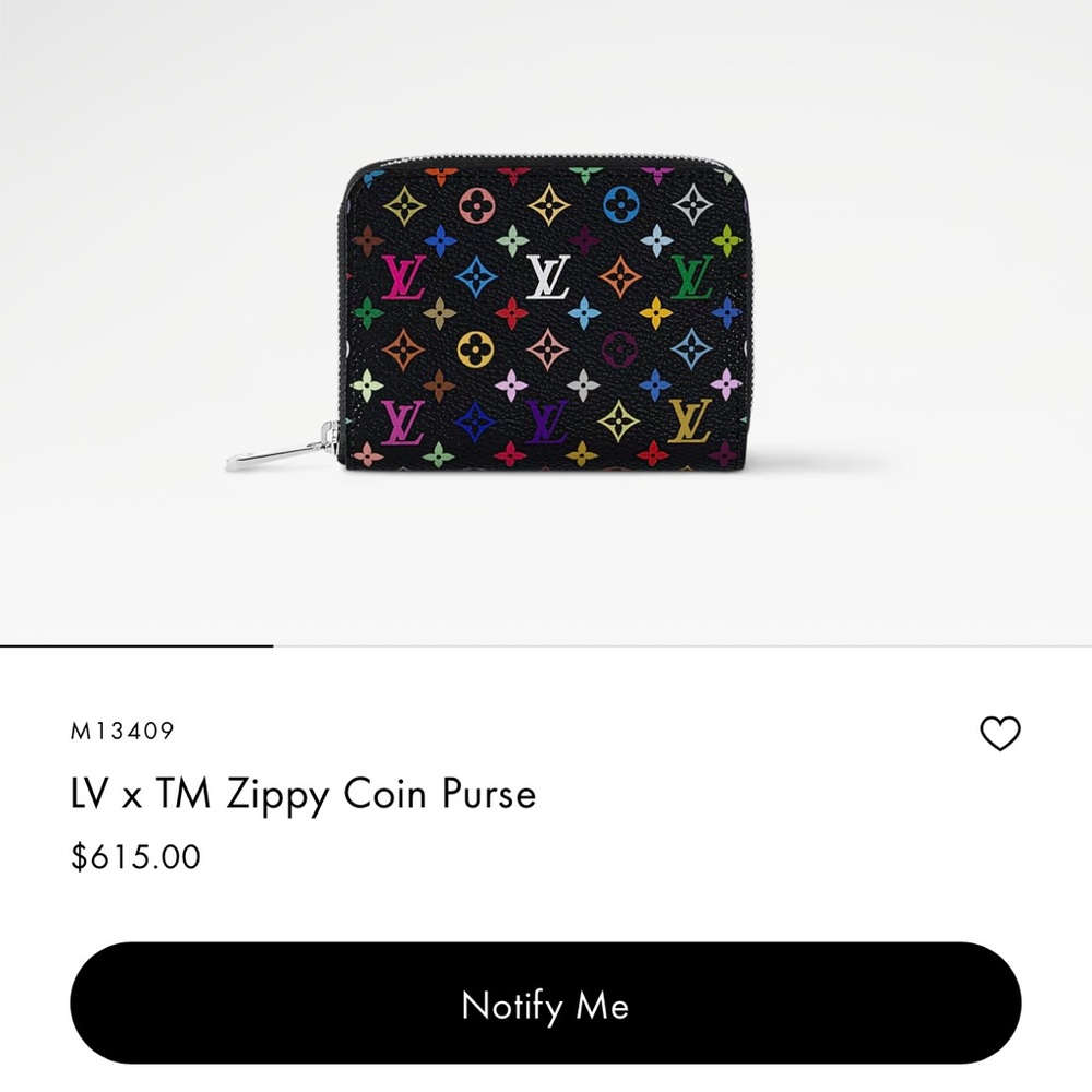 Louis Vuitton Multicolor Zippy Coin Purse